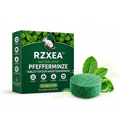 RZXEA™  Natürliche Pfefferminze Tabletten zur Nagetierabwehr